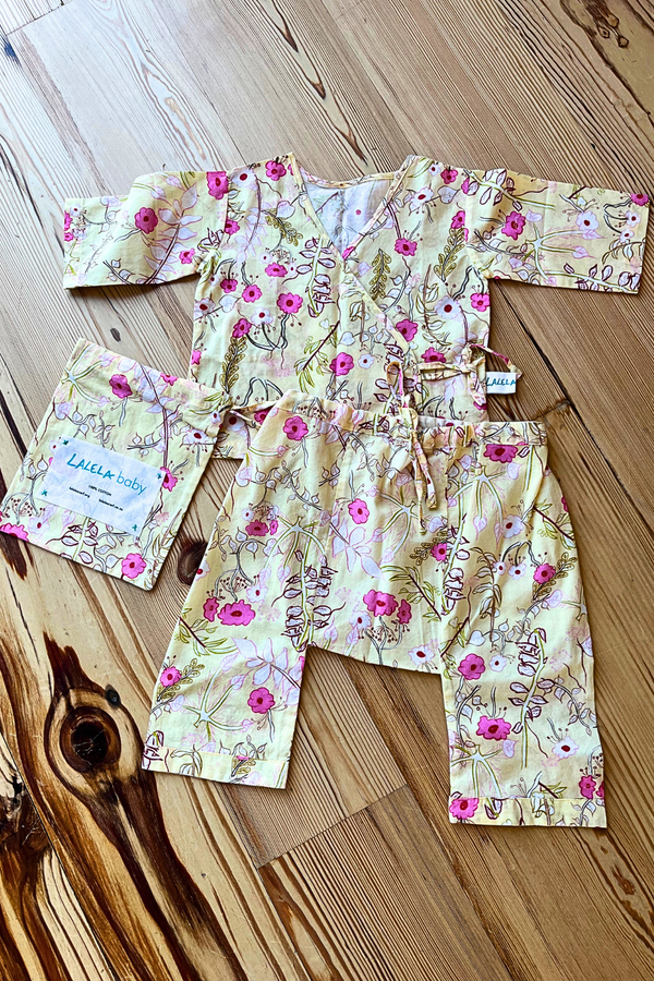 Blooms in Yellow Baby Playset