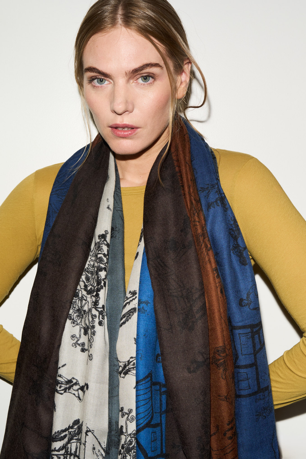 Striped Toile