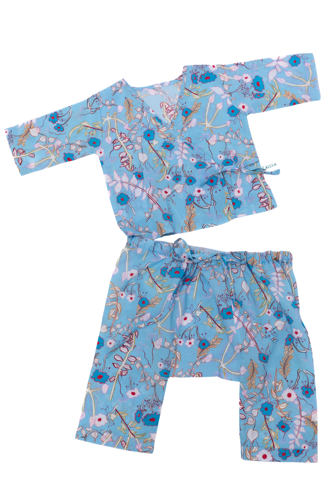 Blooms in Blue Baby Playset