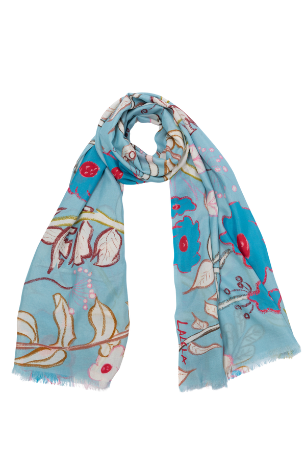 Ocean Blue Floral