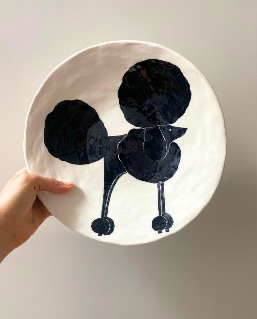 Poodle Plate